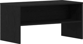 vidaXL Dulap TV Stejar Negru 80x40x40 cm Lemn prelucrat
