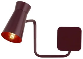 Lampă de perete LORD Argon 8881, 1xE14/7W/230V, vișinie