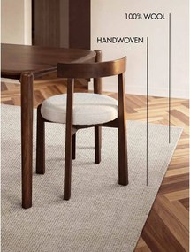 Covor crem țesut manual din lână 200x300 cm Greenwich – Ted Baker