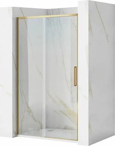 Usa de dus Rea Rapid Slide 120x195 cm profil auriu periat