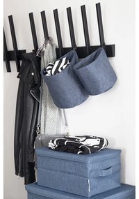 Cutie de depozitare albastră din material textil cu capac 35x26x19 cm Soft Storage – Bigso