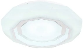 Plafonieră LED dimabilă Globo 41280-24 HOKKI LED/24W/230V + telecomandă