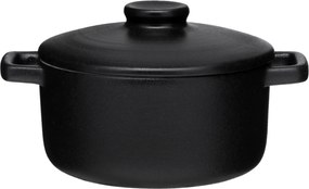 Tava de copt din ceramica, cu capac, Ø 12 cm