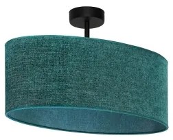 Lustră aplicată Duolla OVAL 1xE27/15W/230V verde