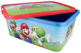 Super Mario Cutie de depozitare din plastic 13 L
