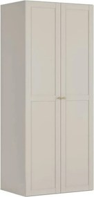 Dulap FLEX, casmir/auriu, PAL, cu 2 usi, 100x66x240 cm