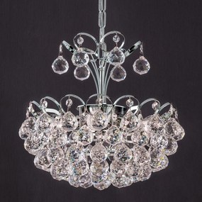 Lustra cristal Asfour, KRISTALL KLASSISCH crom 40cm