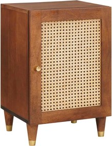 vidaXL Dulap de Baie cu raft Maro 38 x 33,5 x 58 cm Lemn compozit