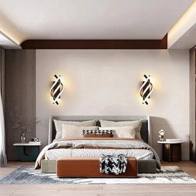 Aplica Led, Elit's, Navarra Negru, 38w