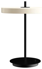 Veioză alb-negru LED cu intensitate reglabilă din metal cu abajur din metal (înălțime 41,5 cm) Asteria Table – UMAGE