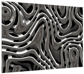 Tablou abstract cu cascade (70x50 cm), în 40 de alte dimensiuni noi