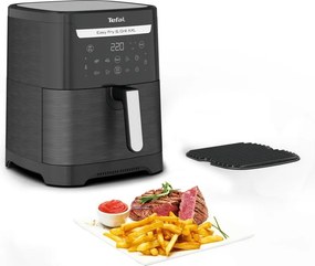 Air fryer negru Easy Fry &amp; Grill XXL EY801815 – Tefal