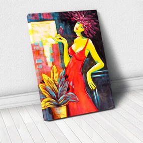 Tablou Canvas -  Passionate Lady 40 x 60 cm