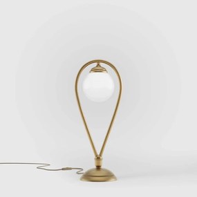 Veioza, Lampa de masa din alama in forma de lacrima Iside