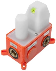 REA-P4160 - Set de duș LUNGO cu baterie încastrată, finisaj auriu periat