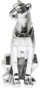 Figurina Decorativa Sitting Cat Rivet Chrome