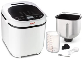 Aparat de paine Tefal Pain Dore PF210138, 700W, 1000/750/500 gr., 3 nivele de coacere, 12 Programe, Alb