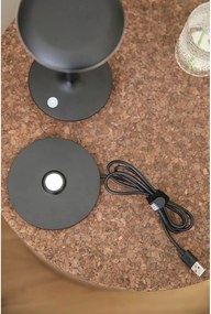 Veioză neagră LED (înălțime 20 cm) Petit – Markslöjd