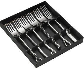 Set 6 furculițe din inox, în cutie de cadou Jean Dubost Forged