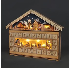 Calendar LED de Advent Brilagi LED/2xAA pin