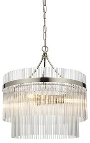 Endon 104113 - Lustră suspendată pe lanț MARIETTA, 3xE14/7W/230V, crom lucios