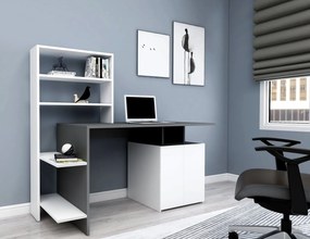 Masă PC Marge (Alb + Antracit). 1072347