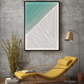 Poster - Abstracție pictată (A4)