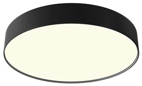 Plafoniera LED design tehnic Zoom D-40cm 3000K negru