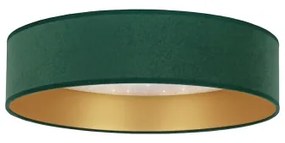 Plafonieră LED VELVET STAR LED/24W/230V d. 40 cm  verde/aurie Brilagi