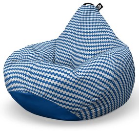 Fotoliu Puf Bean Bag tip Para L, Scandinavian, Blue