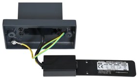 Lampă LED de exterior cu senzor Brilagi ARCELO LED/9W/230V 50 cm IP44