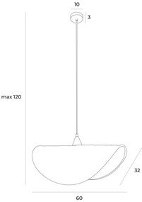 Lustra boho style design natural KOSHI I