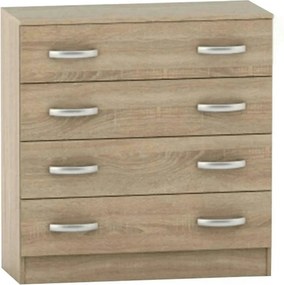 Comoda BETTY 2, stejar sonoma, PAL laminat, 150x39x93 cm