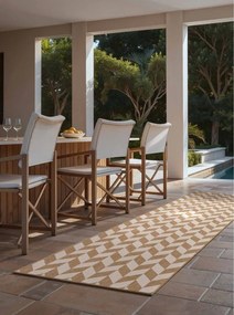 Covor tip traversă pentru interior și exterior crem/în culoare naturală 80x200 cm Haringey Terrick – Ted Baker