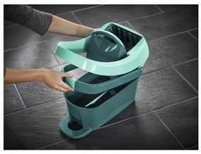 Set profi pentru curăţenie Leifheit cu mop şi  găleată de stoarcere 55096