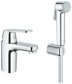 Baterie lavoar Grohe Eurosmart Cosmopolitan S cu dus igienic crom lucios