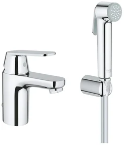 Baterie lavoar Grohe Eurosmart Cosmopolitan S cu dus igienic crom lucios