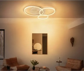 Globo 48480-40 - Plafonieră LED SANFORD LED/40W/230V 3000K 78x60 cm bej