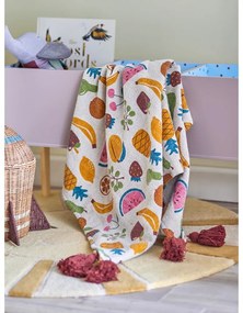 Pătură pentru copii din bumbac reciclat 130x160 cm Fruitta – Bloomingville Mini