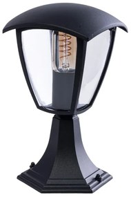 Lampă exterior FOX 1xE27/40W/230V IP44 negru