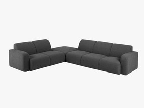 Coltar 6 locuri Molino plusat L315 cm