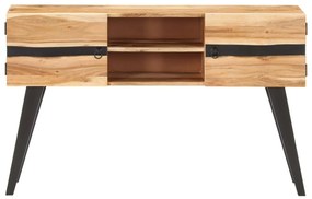 Servanta, 120x30x75 cm, lemn masiv de acacia
