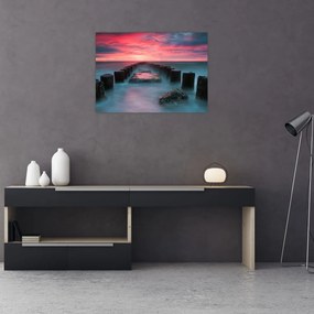 Tablou - Pietre în mare (70x50 cm)