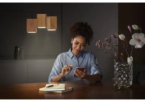 Lustră LED pe cablu dimabilă DECOR WOOD 3xLED/7W/230V Wi-Fi Ledvance