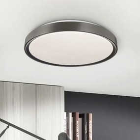 Brilagi-LED Corp de iluminat cu reglare a intensității FANCIA LED/48W/230V 3000-6500K Ø 39 cm argintiu + telecomandă