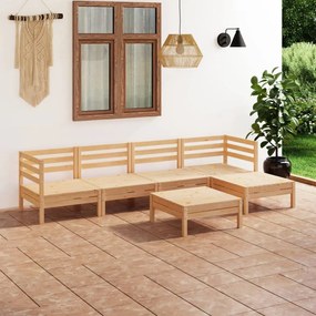 3082682 vidaXL Set mobilier de grădină, 6 piese, lemn masiv de pin