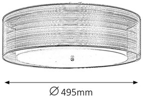 Rabalux 2634 - Plastydip ANASTASIA 3xE14/25W