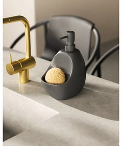 Dozator de săpun lichid negru din ceramică 590 ml Joey – Umbra