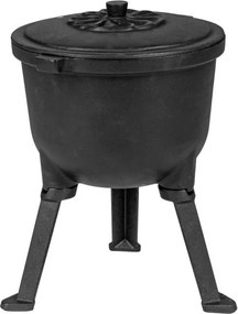 Oală din fontă cu picioare 10 litri emailată