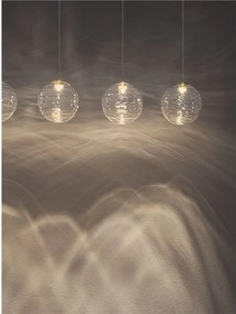 Lustra LED liniara design decorativ 2700K BLAZIK